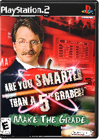 Are You Smarter Than A 5th Grader? Make the Grade Playstation 2 US box art